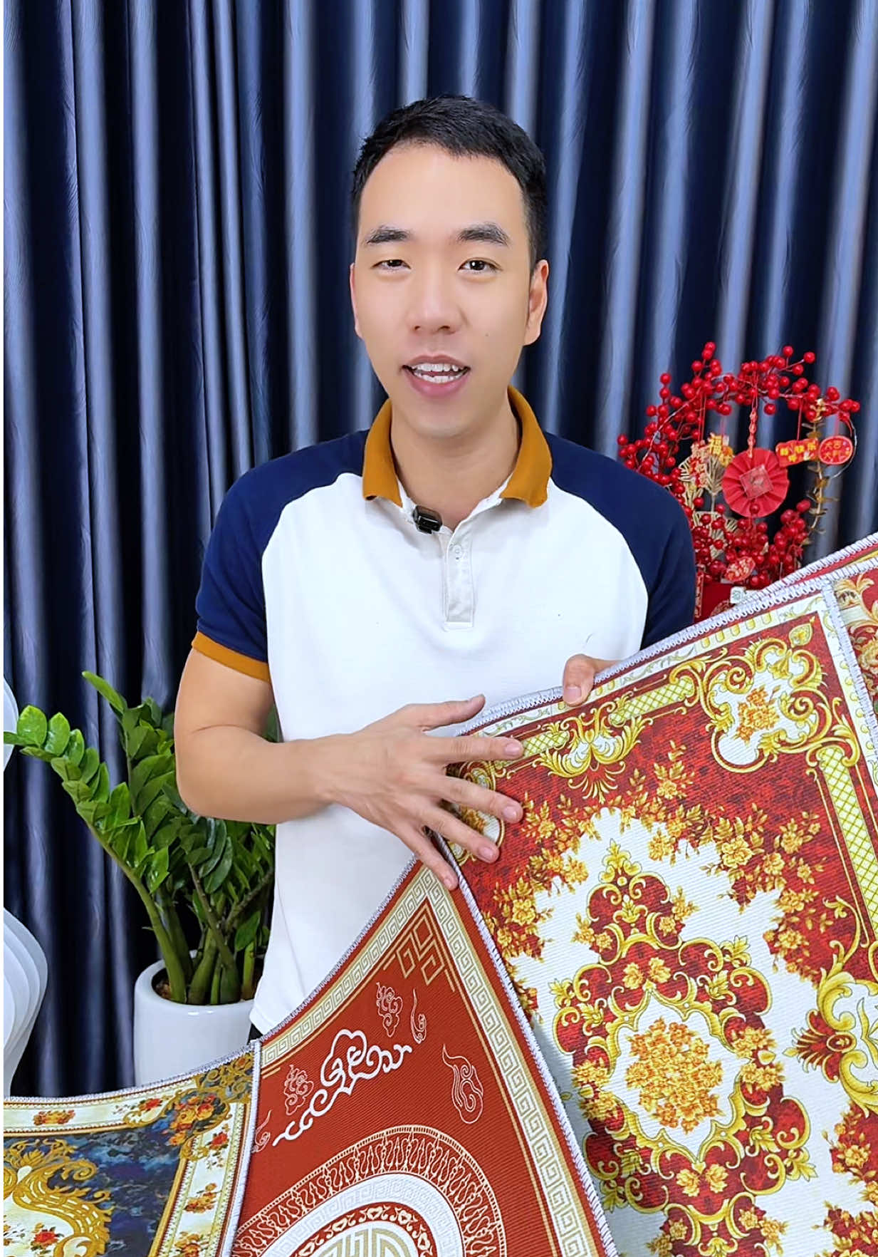 Combo thảm sàn hoạ tiết 3D chống trơn Cao Cấp