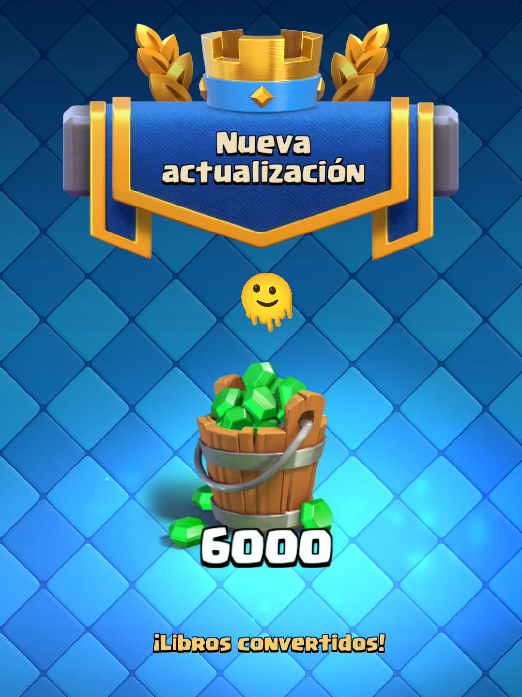No sé si sentirme feliz o estafado #supercell #gemas #actualizacion #clashroyale 