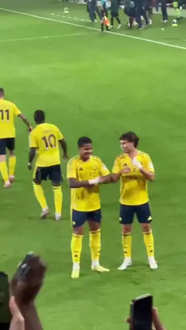 party after the goal 😂#alnassrfc #fyp #joaofelix #wesly