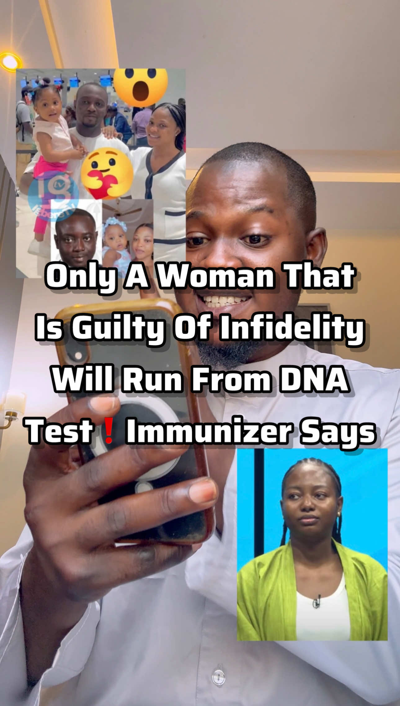 Episode 259 | Only A Woman That Is Guilty Of Infidelity Will Run From DNA Test❗️Immunizer Says #mohbad #wunmi  TikTok this video is for educational purpose only TikTok this video is to create awareness