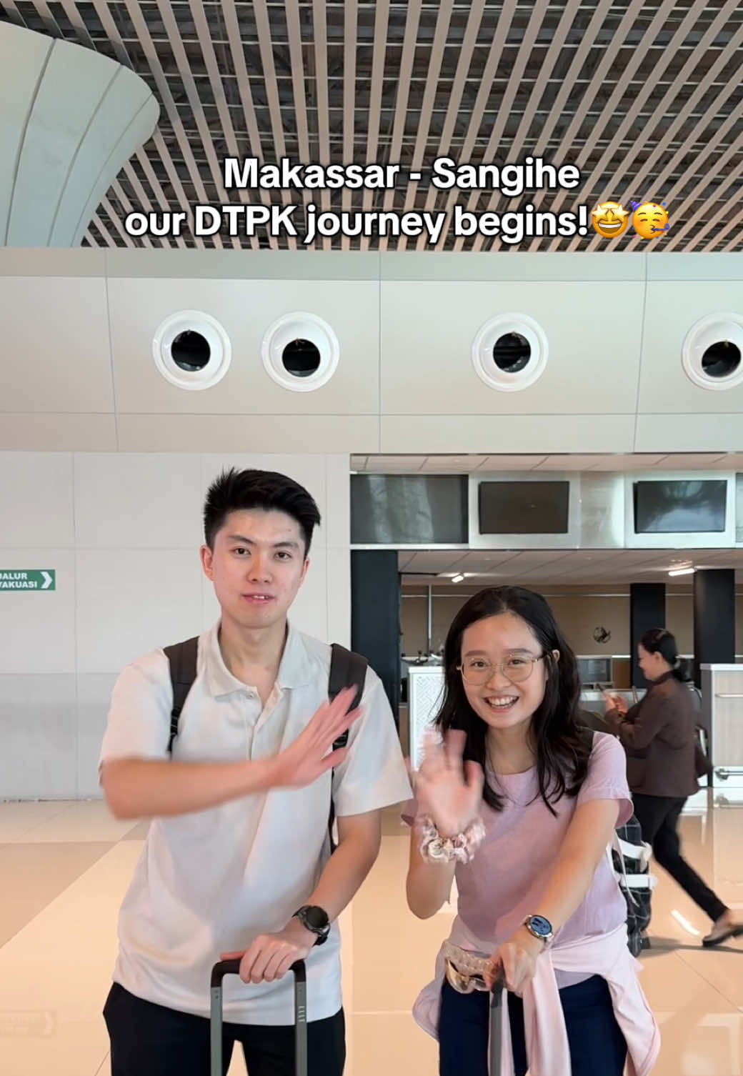 our journey begins here!🥺🙏🏻 mohon doaanya teman2 semuaa! semoga kita bisa kasii yg terbaik!🥳🤩 #dtpk #internship #dokter #sangihe #kedokteran 