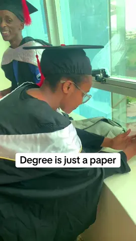Degree is just a paper #kenyatiktok #fyp #graduation 