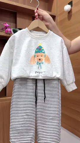 Bộ quần áo thu đông cho bé #xuhuong #mechangnee #thoitrangtreem #setxinhchobe #thoitrangthudong 