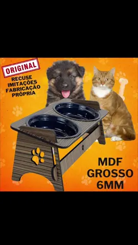 Comedouro Bebedouro  Pet Elevado Para Cães e Gatos com Tigelas Com Tampas Link na Bio 