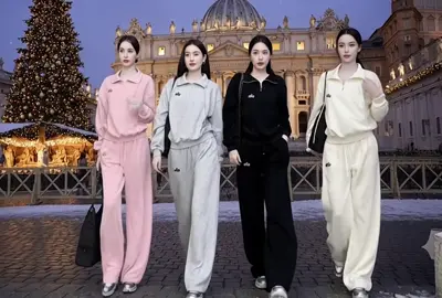 Set Bộ Nỉ 2 Da Thêu OLO Cổ Kéo#setboni #thoitrangnu #fyp #foryou #xuhuongtiktok 