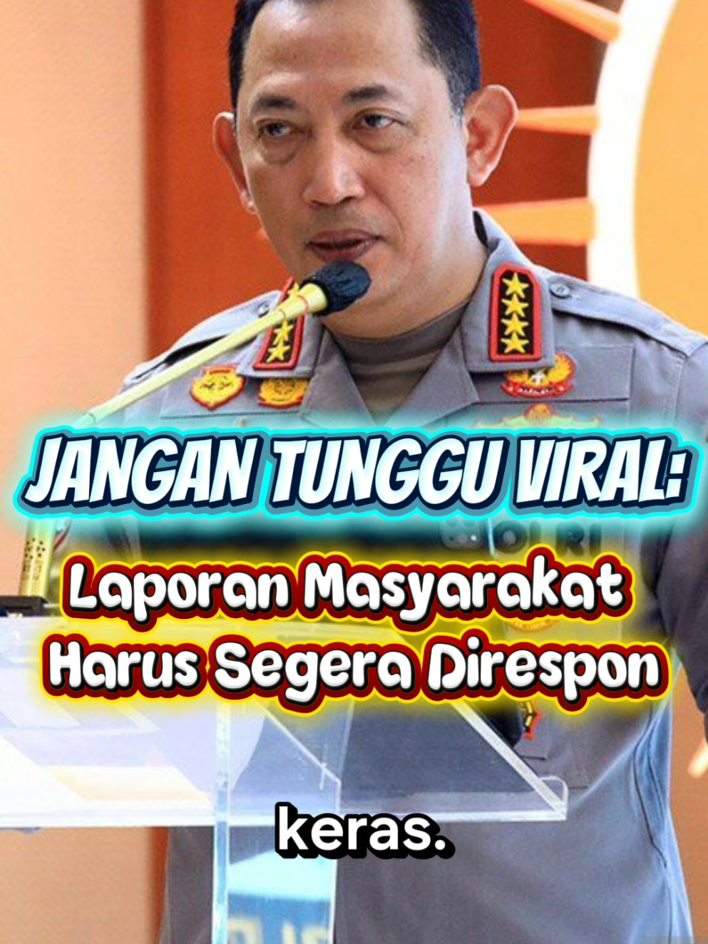 Kapolri Listyo Sigit mengeluarkan ultimatum tegas: seluruh jajaran Polri harus merespons laporan masyarakat tanpa menunggu viral. Layanan darurat 110 diperbaiki agar lebih cepat, transparan, dan diawasi langsung. Fenomena “No Viral No Justice” resmi berakhir—Polri berkomitmen hadir lebih responsif untuk rakyat. Hashtag: #Kapolri #ResponsCepat #Layanan110 #NoViralNoJustice #UpdateNusantara