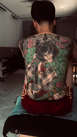 gặp lại người xưa... làm thêm cặp dò 🤣 #tattootrungtran #xamnghethuattrungtran #tattoo #japantattoo #traditionaltattoo 