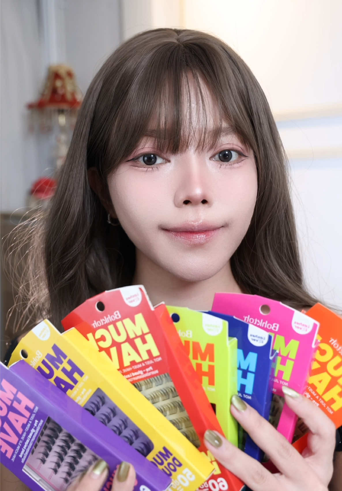 ชอบอันไหนกันบ้างงงง  #รีวิวบิวตี้ #ขนตา #ขนตามีกาวในตัว #ขนตากาวในตัว #ขนตาปลอมแบบช่อ 