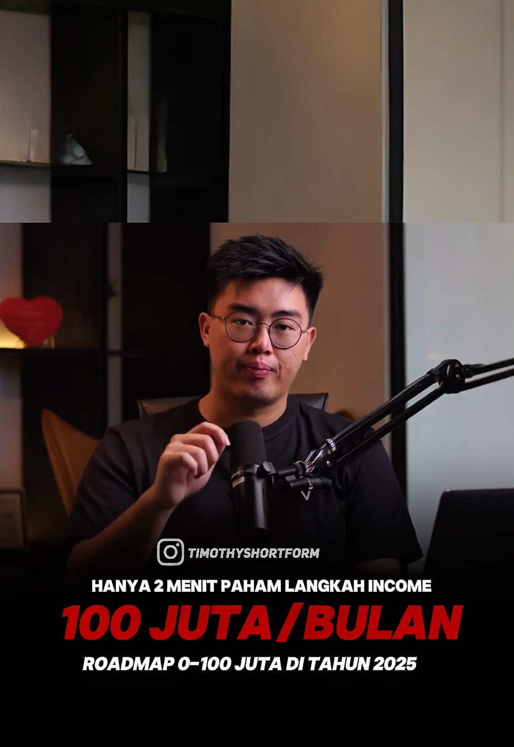 Roadmap income dari 0-100 Juta perbulan ala Timothy. #timothyronald #mindset #gajiumr 