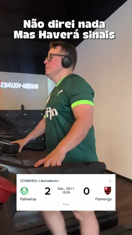Haverá sinais  #palmeiras #flamengo #libertadores 