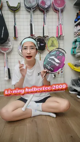 Vợt cầu lông Li-Ning Halbertec 2000 #ngocbonday #halbertec2000 #votcaulongliningchinhhang 