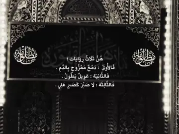 ‏لكَ العَزاء يَا صَاحِبَ الزَّمان 💔..  .  .  .  .  .  .  #استشهاد_فاطمه_الزهراء_ع_كسر_ظلعها_😭 #الروايه_الثالثه_شهادة_الزهراء #فاطمه_الزهراء #اكسبلورexplore #اكسبلور 