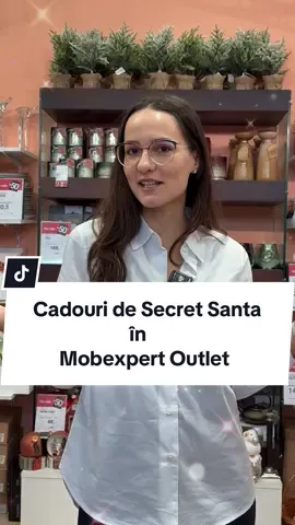 🎁 Secret Santa devine mai simplu cu ideile din Mobexpert Outlet! #SecretSanta #MobexpertOutlet #GiftIdeas #cutegifts 