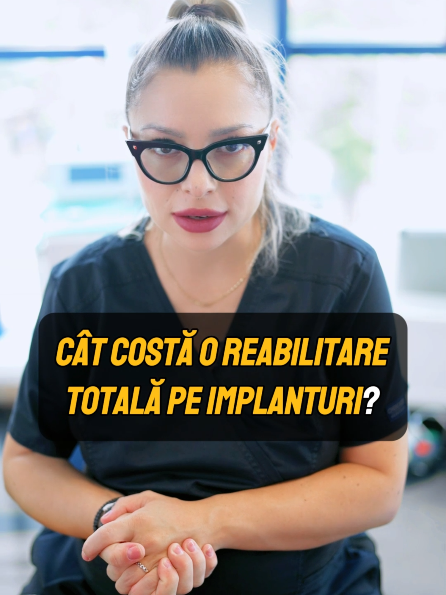 Cat costa o reabilitare totala pe cel mai nou implant? @clinicile.dralecu #doctor #cliniciledralecu #stomatologie #dantura #drelenaalecu #allon #allon4 #implantdentar #dentist