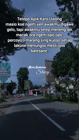 tetepo apik 😌 . . #mimiambarra #story #katakata #jowostory #motivasi 