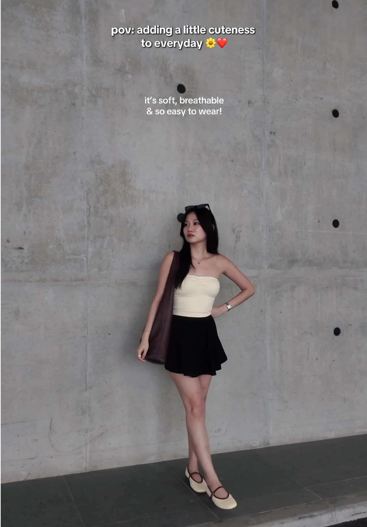 chic yet still sustainable 😍  Feat. Whitney Flyknit Mary Janes from @PAZZION OFFICIAL’s Sustainable Collection! Made with repurposed ocean plastic, it’s breathable, flexible and feather-light 🩰🪽 #pazzionofficial #Sustainability #thoughtful #lightonyourfeet #OOTD 