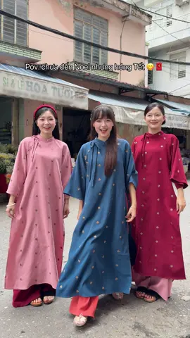 Tết sao thiếu tiết mục này được 💁‍♀️ gửi cốt tập dần Tết quay nha mí ní 🥳🌸 #trending #viralvideo #chupanhtet #tet2026 #aodaitet 