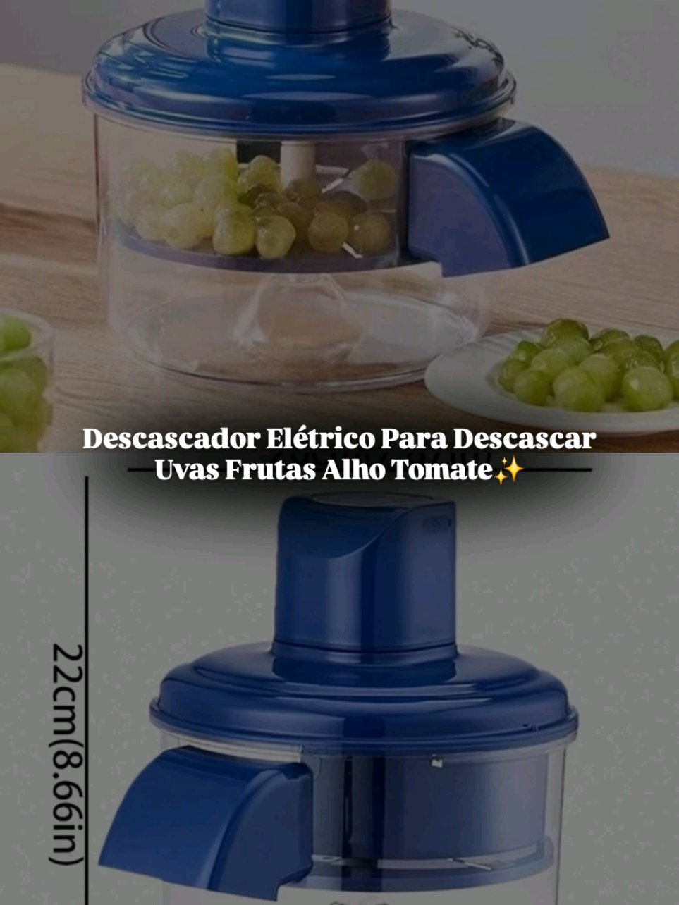 Descascador Automático de alho. Praticidade total na sua cozinha.✨️ #comprasonline #casa  #tiktokshop #cozinha #vaiprafy 