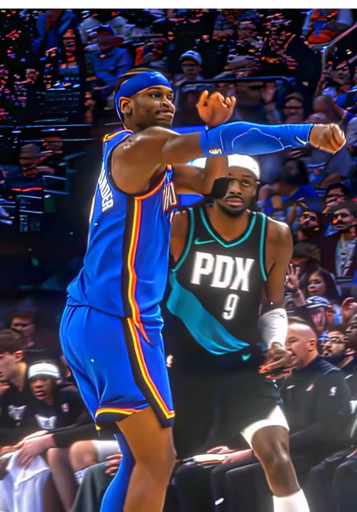 Shai is too smooth 🔥🏀 // #NBA #fyp #foryou #foryoupage #sga 