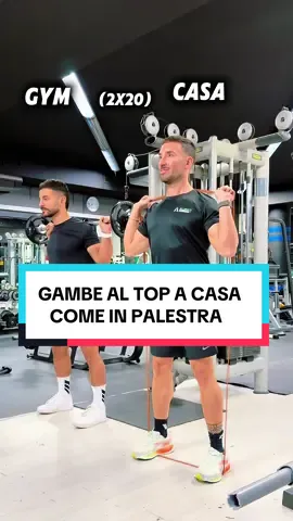 GAMBE AL TOP A CASA COME IN PALESTRA #fitnessvideo #gymathome 