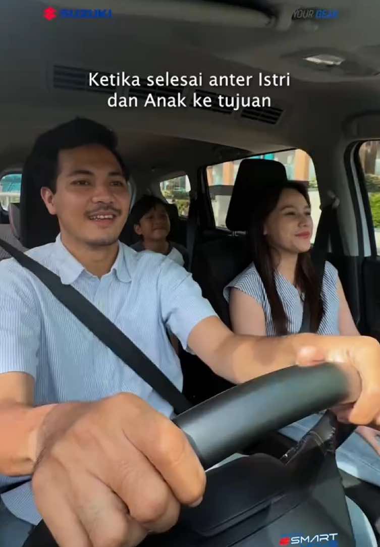 Me time Suami ternyata tuh se-simple ini, Suzuki Family😆 #Suzuki #SuzukiIndonesia #SuzukiSmartMove #YourGear