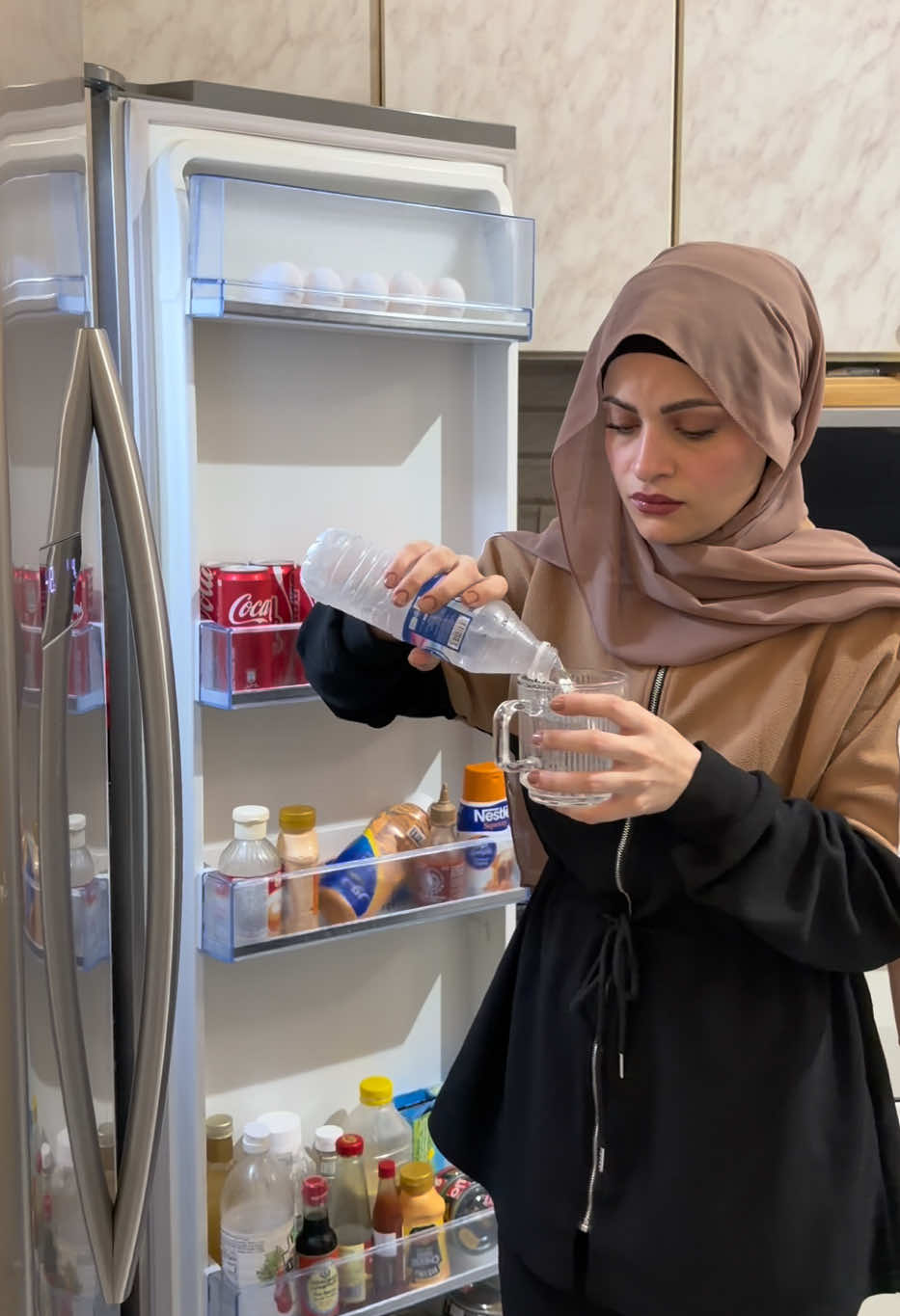 الاخت الحنونة😂😂#ام_سيف #جيفارا_العلي #نانو #livefest2025 