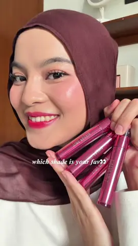 NEW PRODUCT! awalnya glossy tbtb jadi blurry matte💋 shades nya cakep cakep bgtt!  #blurringtint 