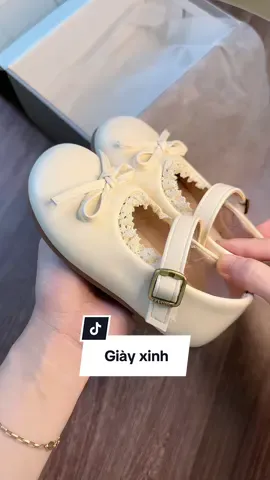 Giày búp bê vintage cưng xỉu💯💯👏👏#xh #xhtiktok #giaychobe #giaybupbe #giaybupbebegai 
