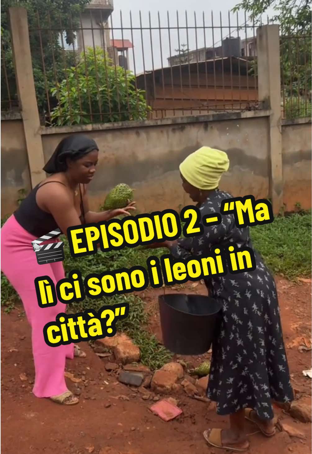 🎬 EPISODIO 2 – “Ma lì ci sono i leoni in città?”  #TraDueMondi #AfricaReale #NoNonCiSonoLeoni #CameroonLife #RealityCheck