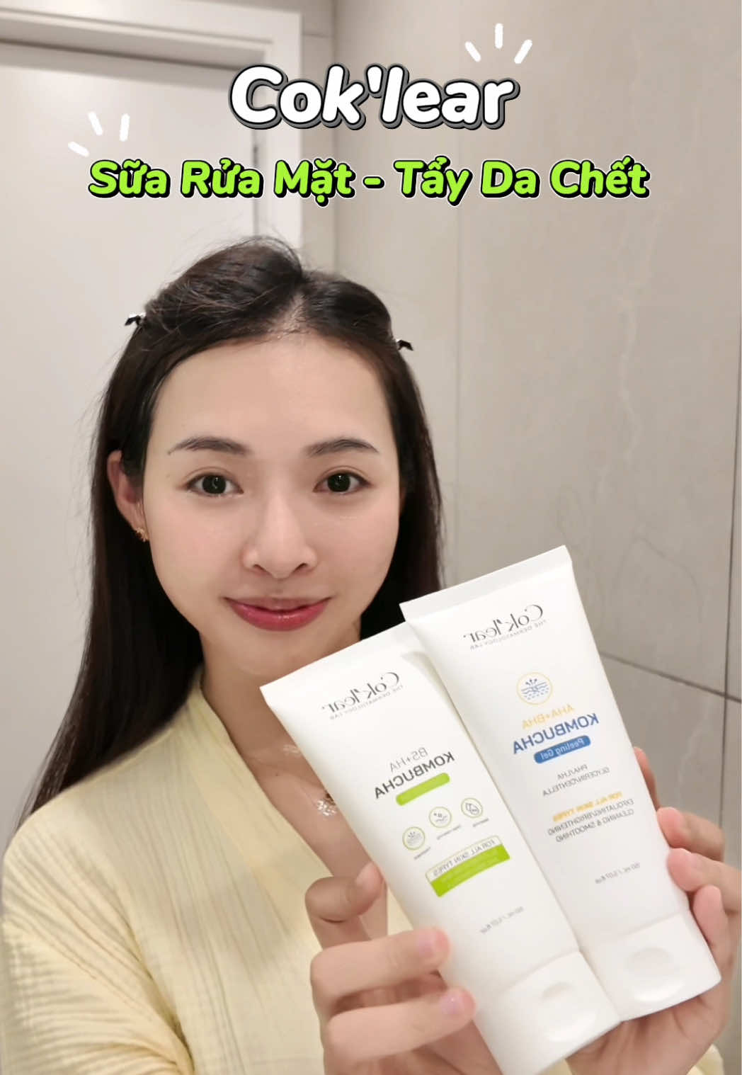 Muốn da đẹp thì bước đầu tiên cần chú ý là bước làm sạch . Mà đồ của Cok'lear oki lắm luôn nha #coklear #suaruamatcoklear #taydachetcoklear #taydachet #goclamdep 