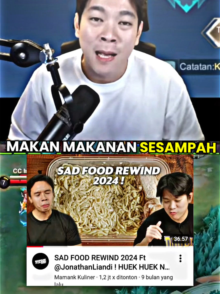 Perasaan Jo Makan Makanan Sampah sama Mamak Kuliner🤣#mamankkuliner #planofpublisher #MLBBNewMode #MLBBChaosClash #MLBB 