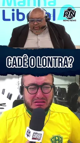 O LONTRA SUMIU! KKKKK #ClubeDoRemo #RemoNews #OReiNaSerieA #NaçãoAzulina 