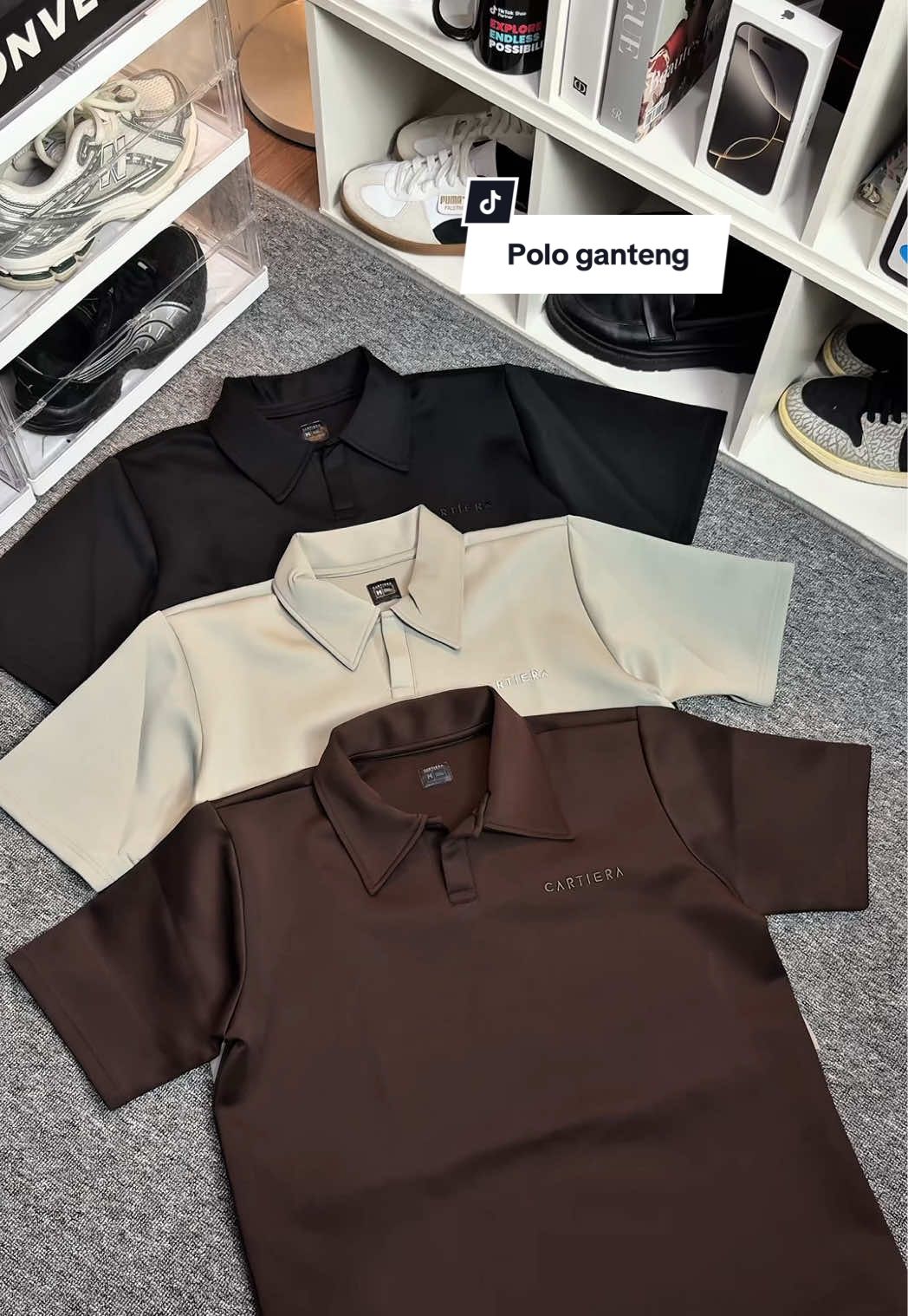 Fix! Ini polo favorit gw😭 cuttingan nya perfect bgt!!! — #polo #scuba #poloshirt #bajupolo #fyp 