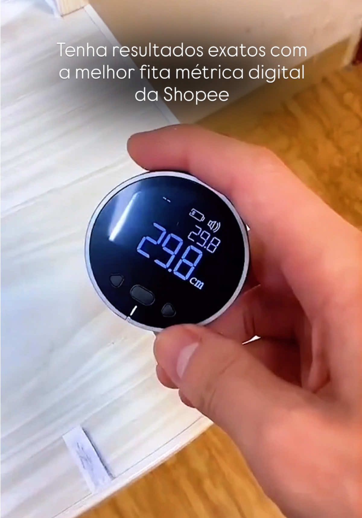A Fita Métrica Digital traz precisão e praticidade em cada medição! Ideal para costura, obras, DIY e qualquer tarefa que exige exatidão. tudo com leitura clara e rápida. 🧡✨ 👉 Garanta a sua agora e facilite suas medidas no dia a dia! 🛒 #shopee #comprasnashopee #fyp #viral #fitametricadigital 