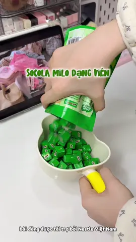 Team mê hương vị MILO thì sắm liền em MILO viên này nha 🤤 #MILOViên #TronviMILOnguyenban#cathy04 #milocandycube #anvat 