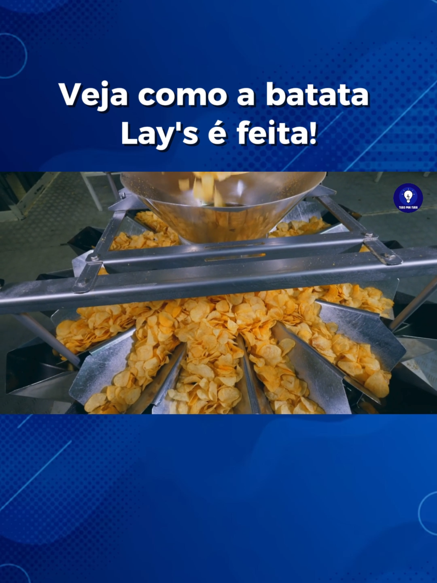 Veja como a batata Lay's é feita #comoÉFeito #tudopratudo #curiosidades #ProcessoIndustrial #batatachips #lays