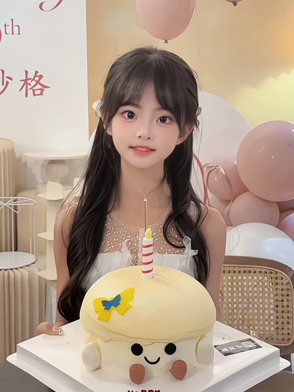 阿拉丁神灯快给我三个愿望🥰  #萌妹 #甜妹 #骗你生女儿 #氛围感 #生日快乐 #生日 