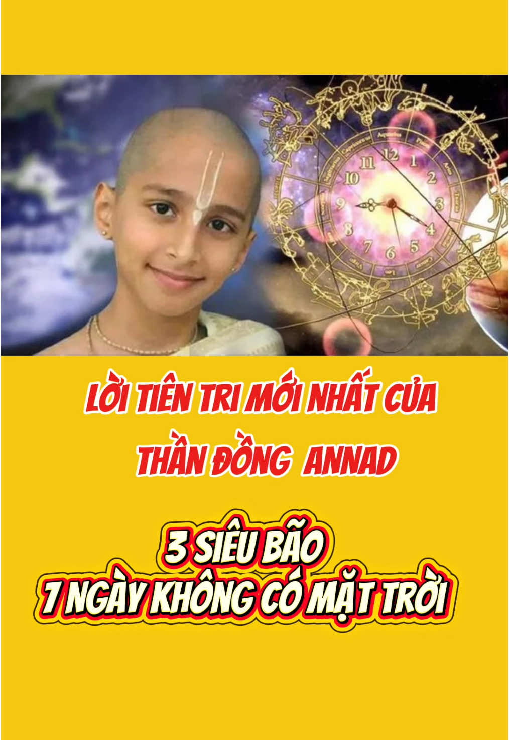 Lời tiên tri mới nhất của thần đồng Annad #anad 