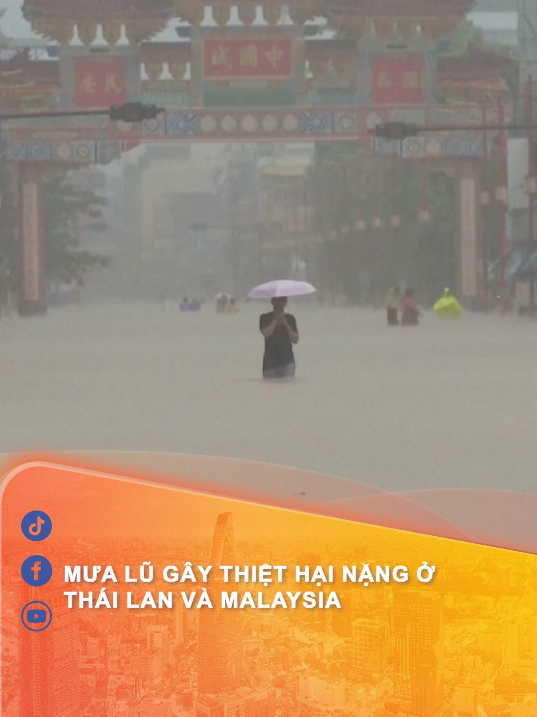 Mưa lũ gây thiệt hại nặng ở Thái Lan và Malaysia #htvnewz #htvtintuc #htv #baolu #thailan #malaysia