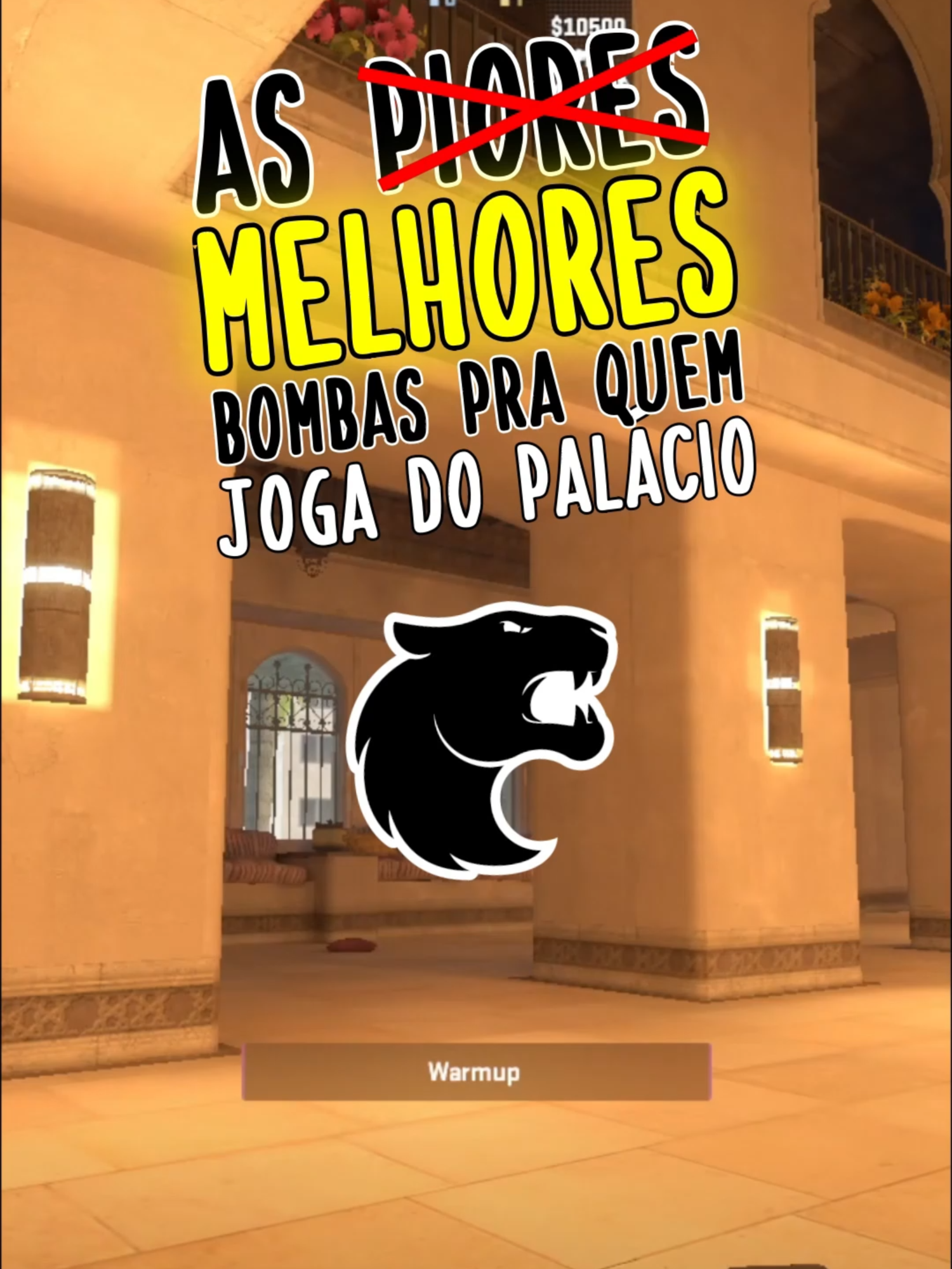 Melhores bombas para quem joga do palácio 👀 #furiacs #cs2 #csbrasil