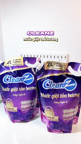 Thơm lắm lun giá lại hạt dẻ nữa #unboxing #review #nuocgiattoahuongcleanz #nuocgiatcleanz #cleanz 
