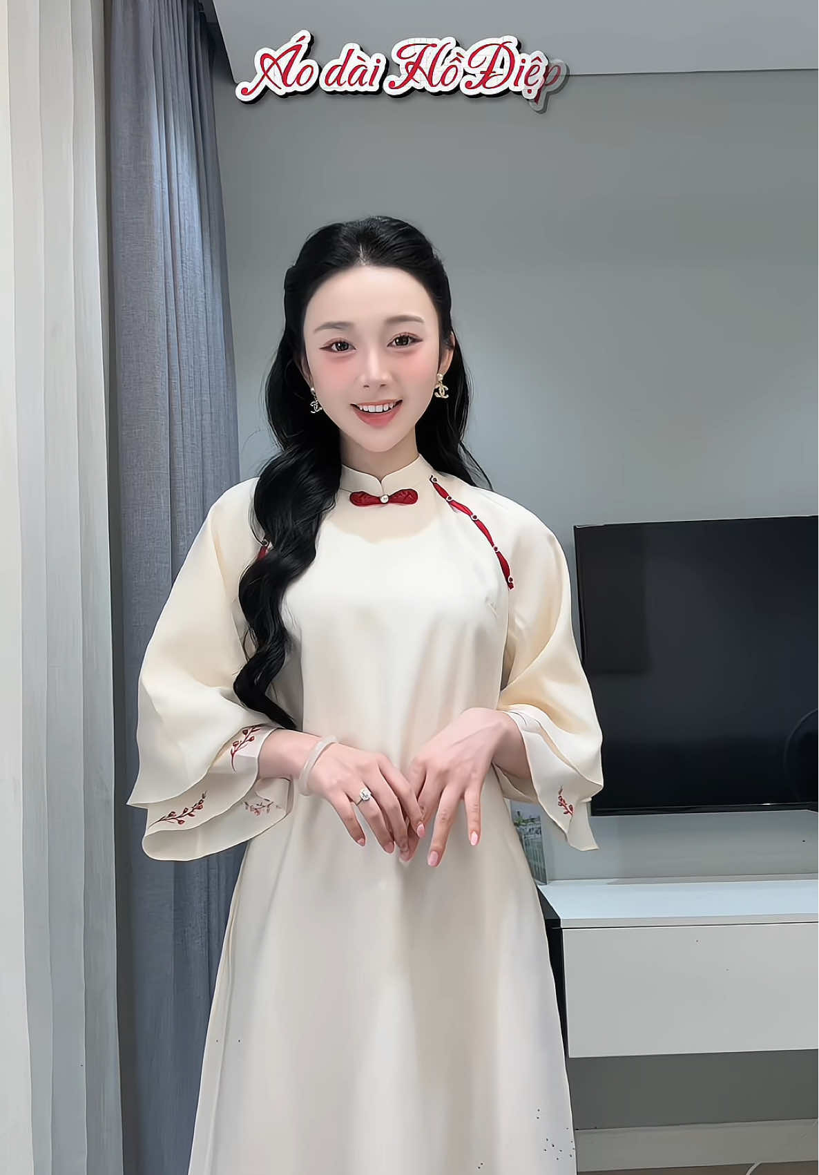 Chưa đến Noel mà đã nôn nao đến Tết rùi #zamy #fashion #zamydesign #aodai 