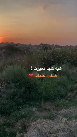 #هيه كلها تغيرت ضلت عليك.💔#تصويري📸اكسبلوور #محمد_نزار #تصويري_احترافي_الاجواء👌🏻🕊😴 