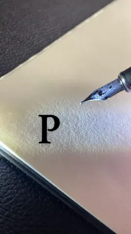 How to sign the letter P?