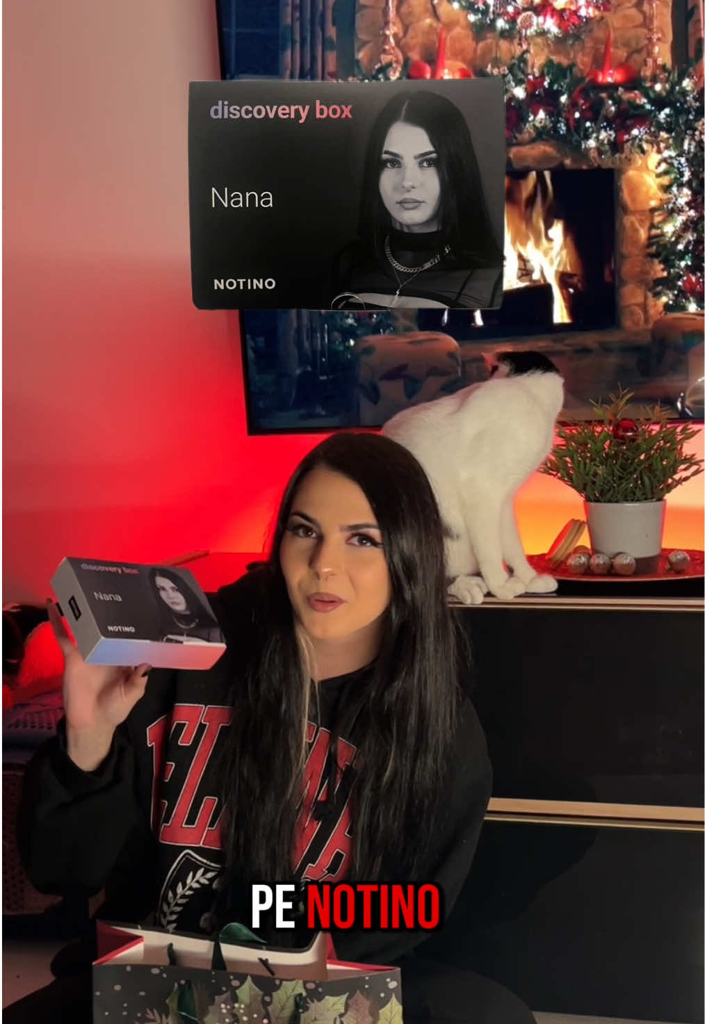 Discovery Box by Nana, cutia în care am pus favoritele mele în materie de skincare, haircare și parfum. Testează ce e înăuntru și vezi ce cadouri să alegi de Crăciun fără bătăi de cap. 🎁 Dacă îți place un produs, primești un discount în valoarea box-ului ca să îl iei full-size de pe Notino. IMPORTANT: trebuie să fii înscris(ă) la newsletterul Notino înainte de a cumpăra box-ul ca să primești discountul. Sunt doar 500 disponibile, așa că vrei să nu o ratezi. ✨ #NotinoDiscoveryBox #NotinoxNana @Notino 