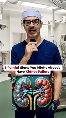 Five painful signs you might already have kidney failure #usa #usa_tiktok #usa🇺🇸 #health #healthtips