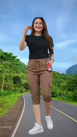 Celana Otomen Cargo Pendek Wan#celanawanita #celanacargo #celanapendek 