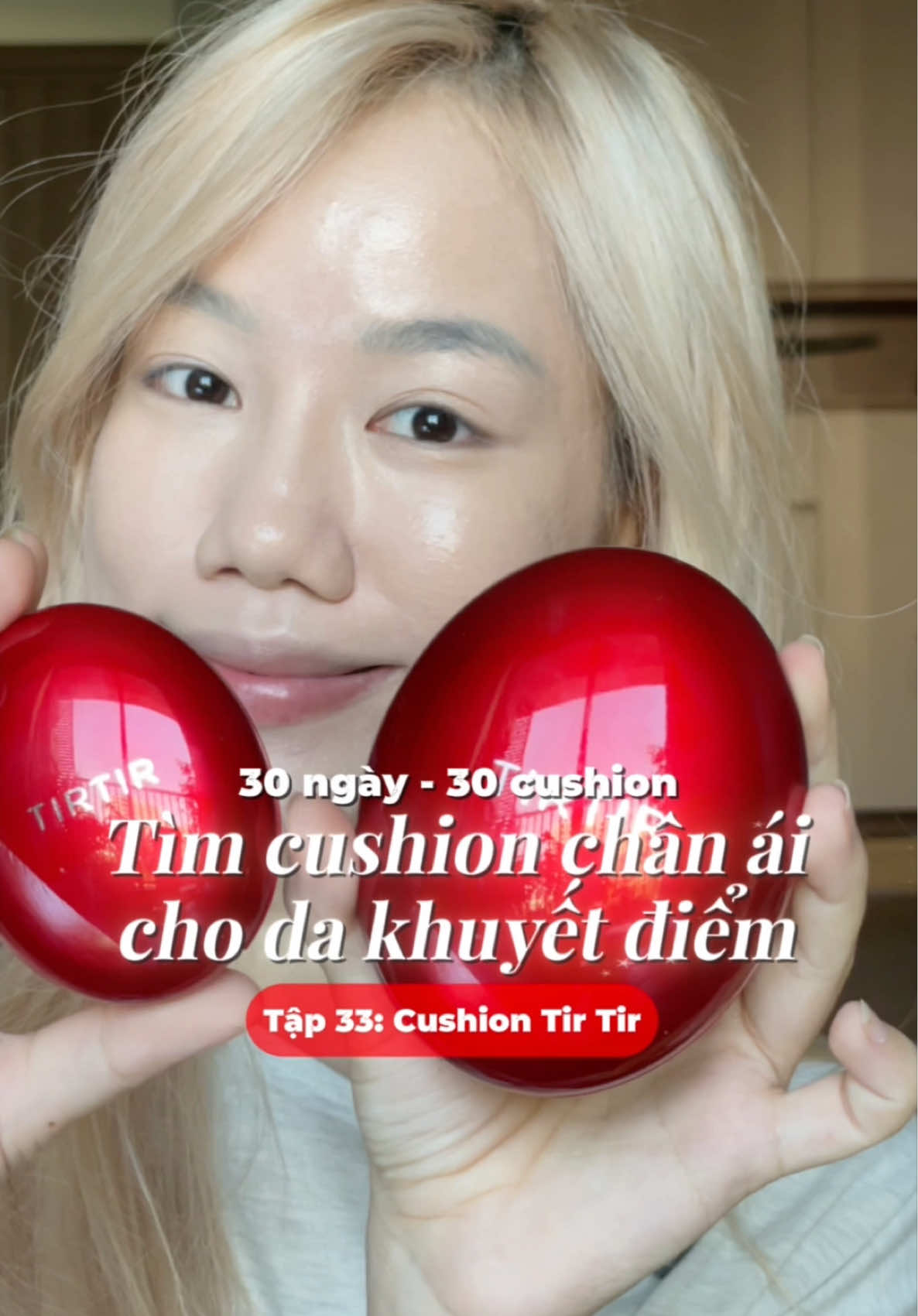 Trả lời @★Syzizk¹²⁹₹ nợ mn mãi nay lên con cushion Tir Tir đỏ nháaa #NVNM #reviewlamdep #tirtir #cushiontirtir #halago