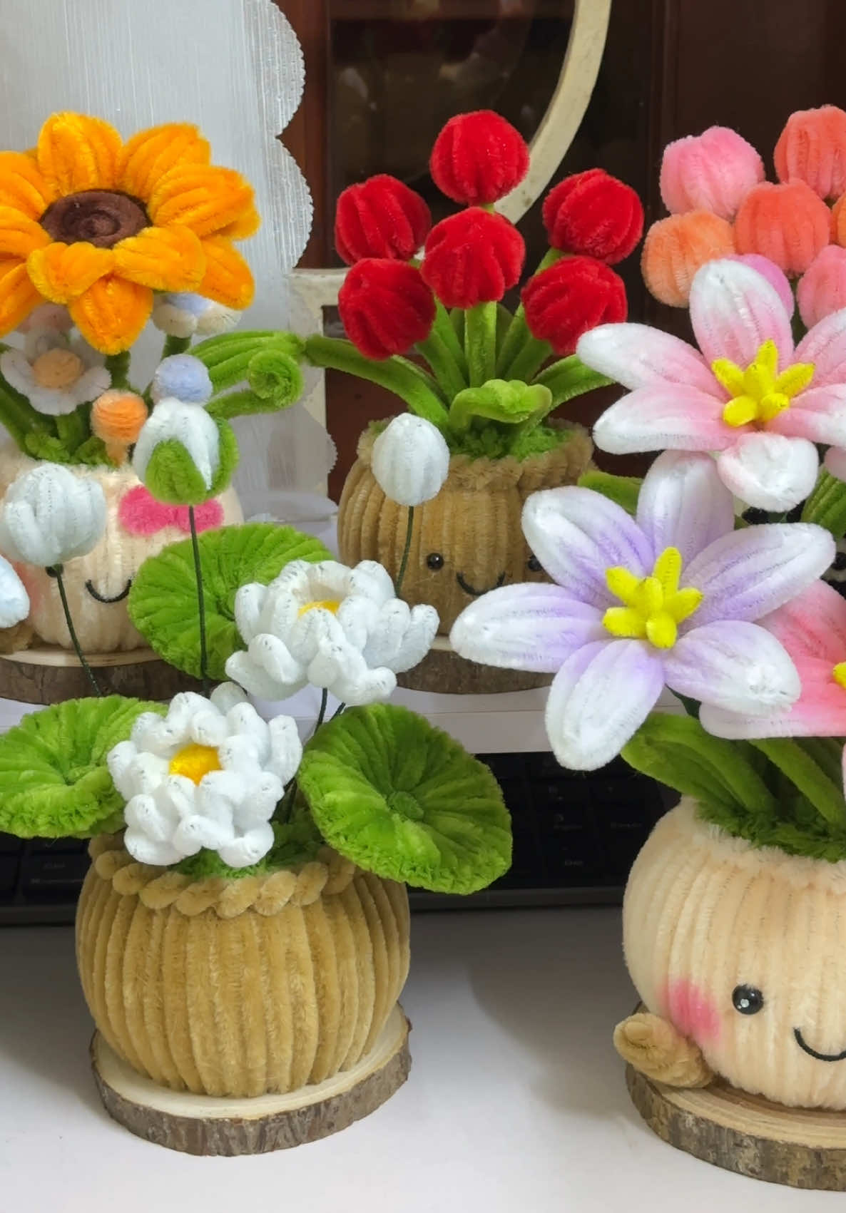 Làm chậu mini kẽm nhung theo yêu cầu của khách, trộm vía khách khen xinh 🥰 #hoakemnhung #handmade #tiktokviral #xuhuong #trending 