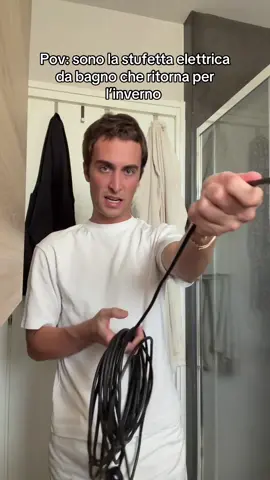 SONO EMOZIONATA✨ #stufetta #caldo #bagno #mattina #ragazzi